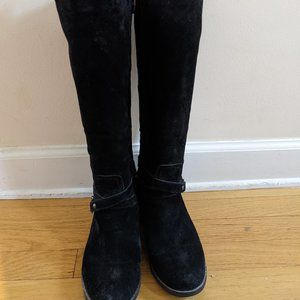 Black Suede Boots